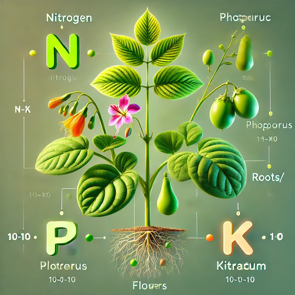 planta con todo los npk necesarios